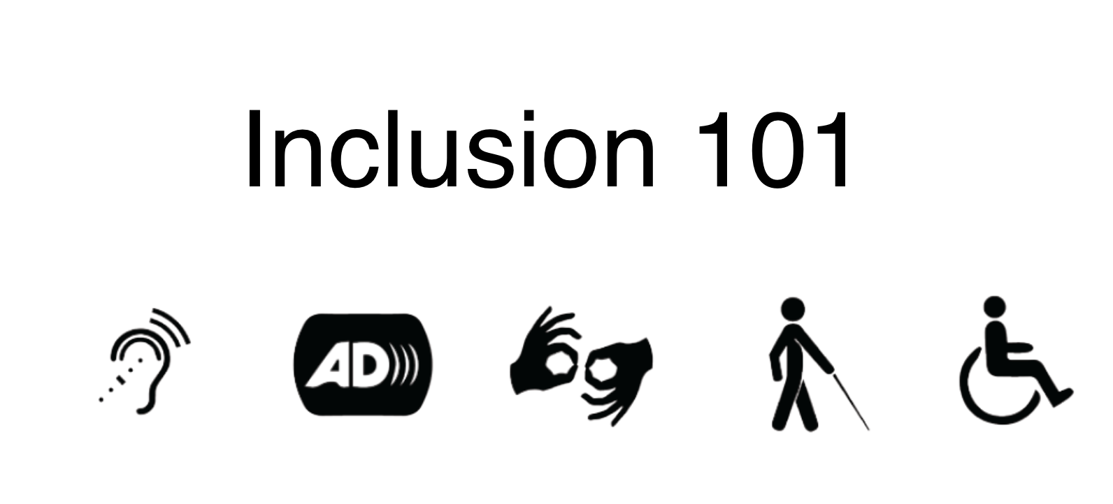 Inclusion 1010 - underneath are the images for different disability types.